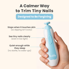 Toddla™ Electric Baby Nail Trimmer - Safe, Quiet & Gentle for Newborns & Toddlers