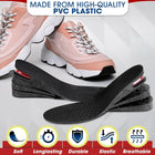 Kalevel Adjustable Height Increase Breathable Air Cushion Shoe Insoles (Up to 4.4 Inches)