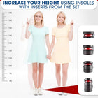 Kalevel Adjustable Height Increase Breathable Air Cushion Shoe Insoles (Up to 4.4 Inches)